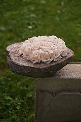 Dekorácie - Aranžmán z ružových ružičiek - 13559764_
