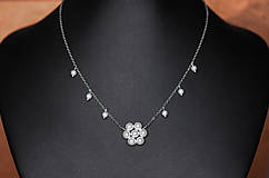 Náhrdelníky - Svadobný perlový náhrdelník pre nevestu - 13561324_
