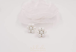 Náušnice - Svadobné perlové napichovačky - Inspired by Kate Middleton - 13561352_