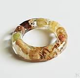 Prstene - Živicový prsteň s morskými mušľami - 13562670_