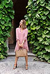 Šaty - Mušelínové šaty ružové (36) - 13562904_