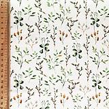 Textil - bavlnený úplet herbár, šírka 150 cm - 13565086_