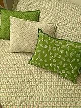 Úžitkový textil - Prehoz Vidiecka Romantika v zelenom - 13566952_