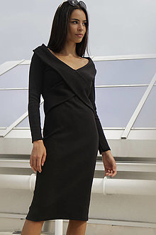 Šaty - Dámske šaty Lívia - čierna - 13566906_