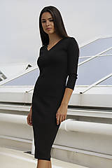 Trendy dámske šaty Luana - čierne