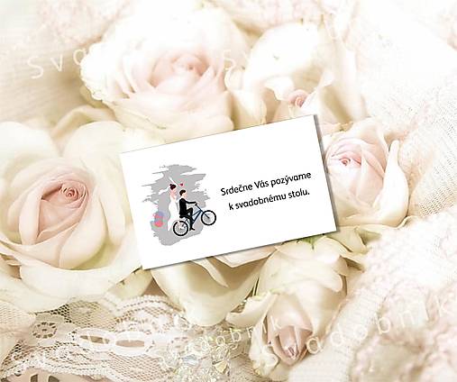 Papiernictvo - Pozvanie k svadobnému stolu -Cyklo - 13585750_