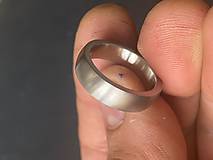 Prstene - Nerezová svadobná obrúčka, snubný prsten - Prima (Matný) - 13588017_