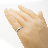 Prstene - Nerezová svadobná obrúčka, snubný prsten - Prima (Matný) - 13588024_
