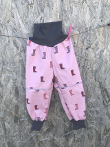 Detské oblečenie - softshellové nohavice - veľ.98 - 13586947_