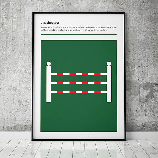 Grafika - JAZDECTVO, minimalistický print  - 13588780_