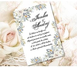 Papiernictvo - Svadobné oznámenie - Janka - 13589353_