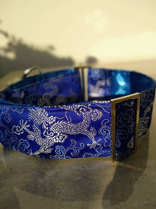 Pre zvieratá - Obojok pre psa ,,IMAGINE DRAGONS"  (Modrá) - 13590743_