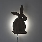 Svietidlá a sviečky - Lampa zajko - 13591560_