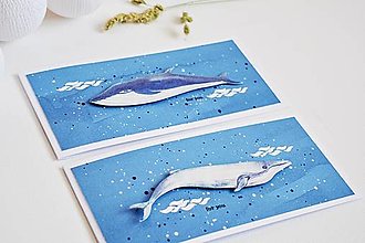 Papiernictvo - Pozdrav veľryba - 13594754_