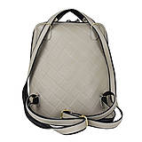 Batohy - Moderný dámsky kožený ruksak z prírodnej kože v bežovej farbe - 13600401_
