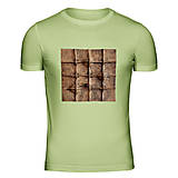 Pánske oblečenie - Tričko pánské zelené Výzva - 13600065_