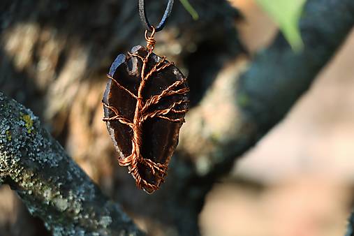 Náhrdelníky - Prívesok s achátom - 13601290_