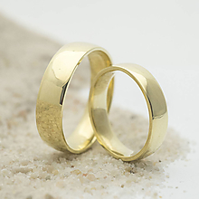 Prstene - Klasická zlatá svadobná obrúčka - Prima Gold (žluté zlato) - 13602670_