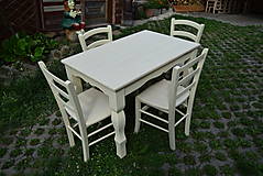Nábytok - Drevená buková stolička - 13604311_