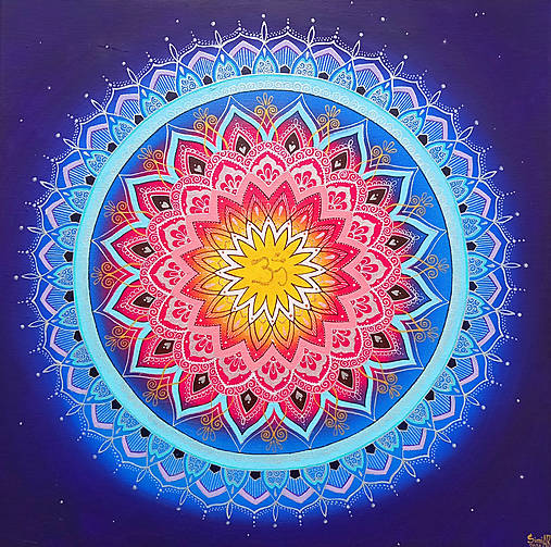 Obrazy - Mandala Viery - 13609014_