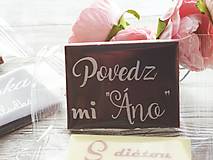 Darčeky pre svadobčanov - Mini svadobné čokoládky S NÁPISMI (50 ks) (Mix čokolád) - 13607400_