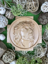 Obrazy - Kríž Ježiš s tŕňovou korunou - 13610054_