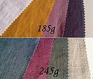 Textil - Vzorky mäkčeného ľanu - 13610315_