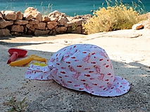Detské čiapky - Letný detský šilt veselé medúzy - 13614269_