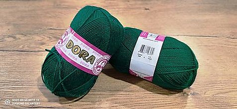 Galantéria - Dora  (068 - lesná zelená) - 13616924_
