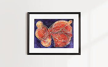 Obrazy - Fine Art Print "Koral" (30 x 40 cm) - 13614448_