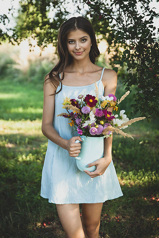 Topy, tričká, tielka - Top Imani (Zelená) - 13615890_