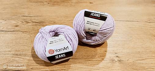 Galantéria - Yarn Art - Jeans (19 fialková) - 13617083_