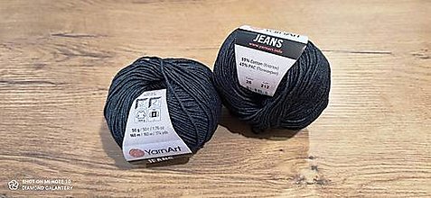 Galantéria - Yarn Art - Jeans (28 antracit) - 13617097_