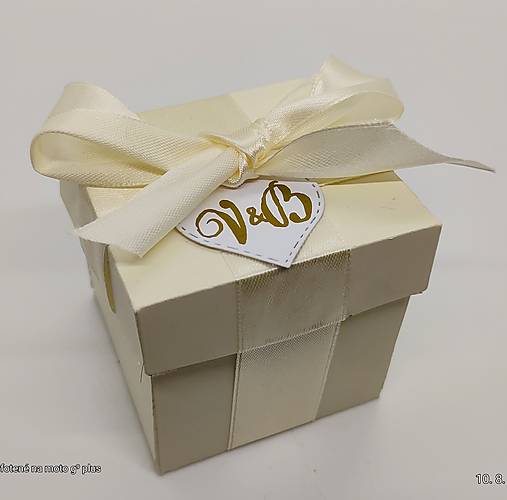 Krabičky na darčeky pre hostí (Béžová)
