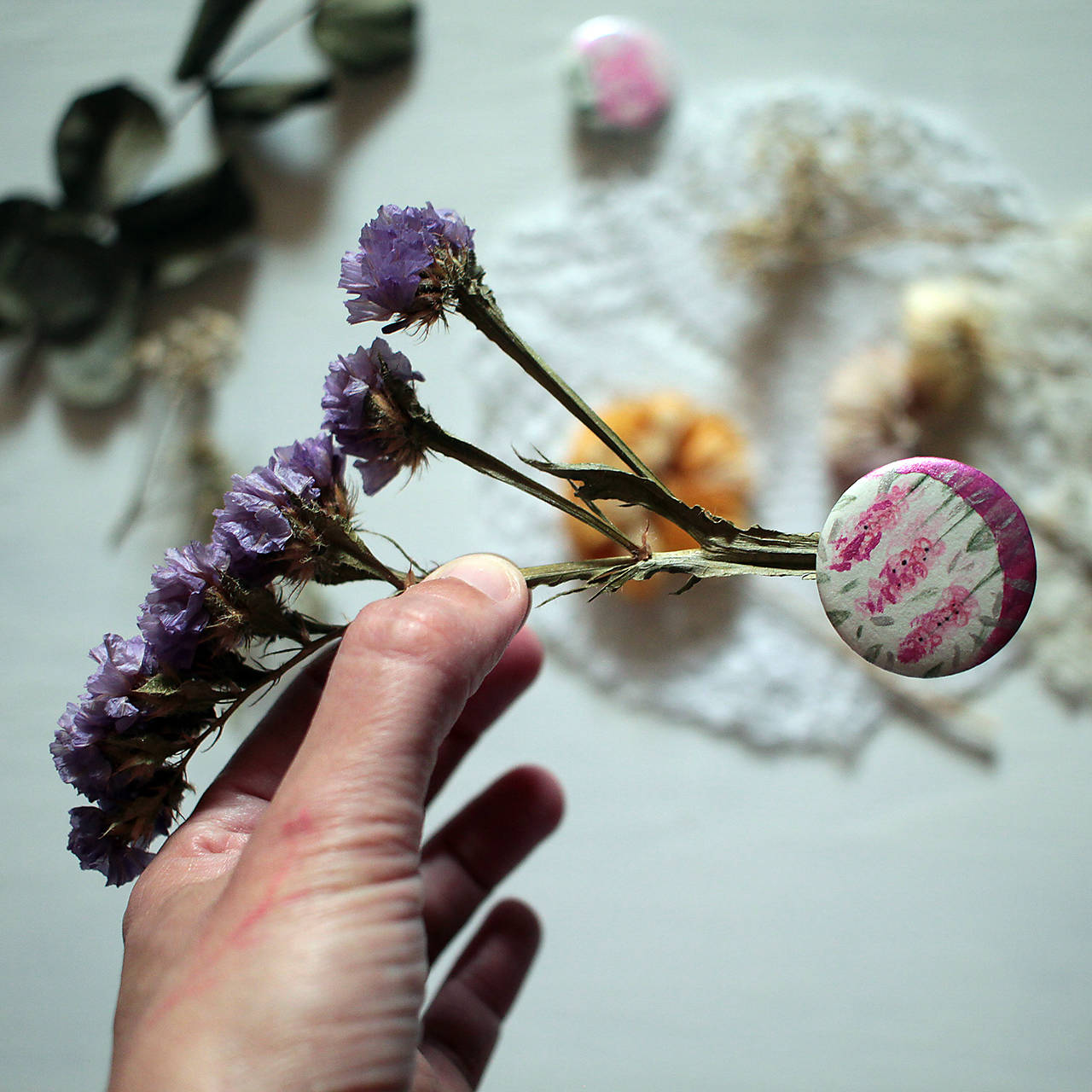 Záhrady VII/ mini butónik