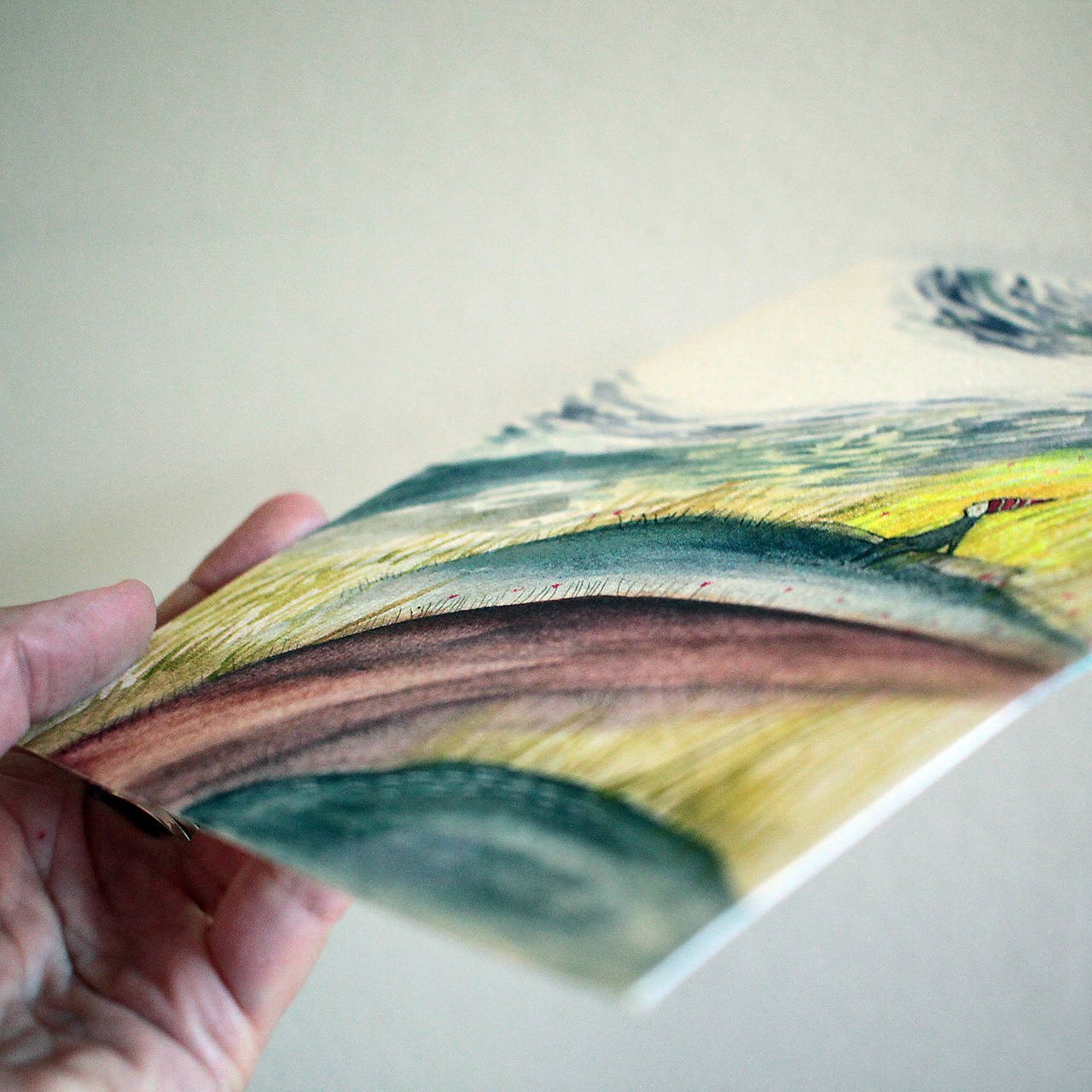 Po daždi kamaráti/ originál kresba