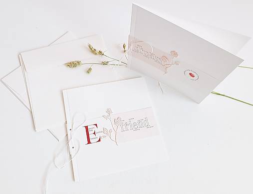 Papiernictvo - Gratulačný pozdrav - "Herbarium" - 13627222_
