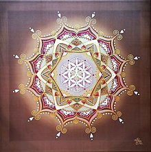 Obrazy - Mandala posvätnej lasky - 13626359_