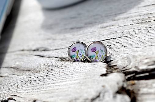 Náušnice - Stylovky - Na louce .... - 13627533_