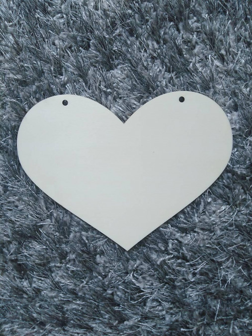 Polotovary - Srdce z dreva 20x15 cm - 13625283_