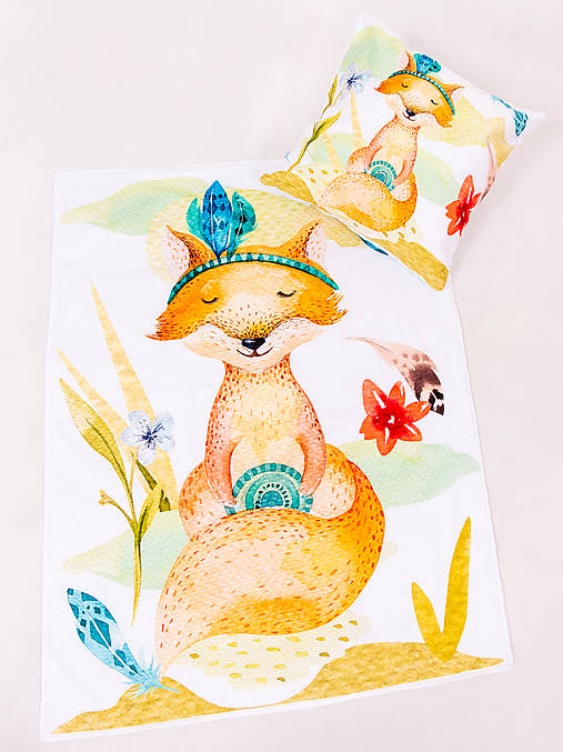 Úžitkový textil - Minky deka a vankúš. - 13627405_