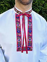 Pánske oblečenie - Folklórna košeľa pánska Marek - 13625426_