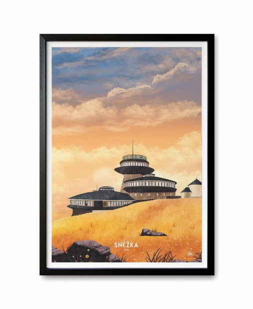 Grafika - Poster Sněžka - 13629386_