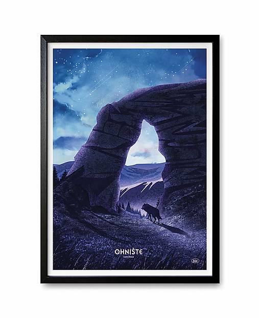 Grafika - Poster Ohnište - 13629423_