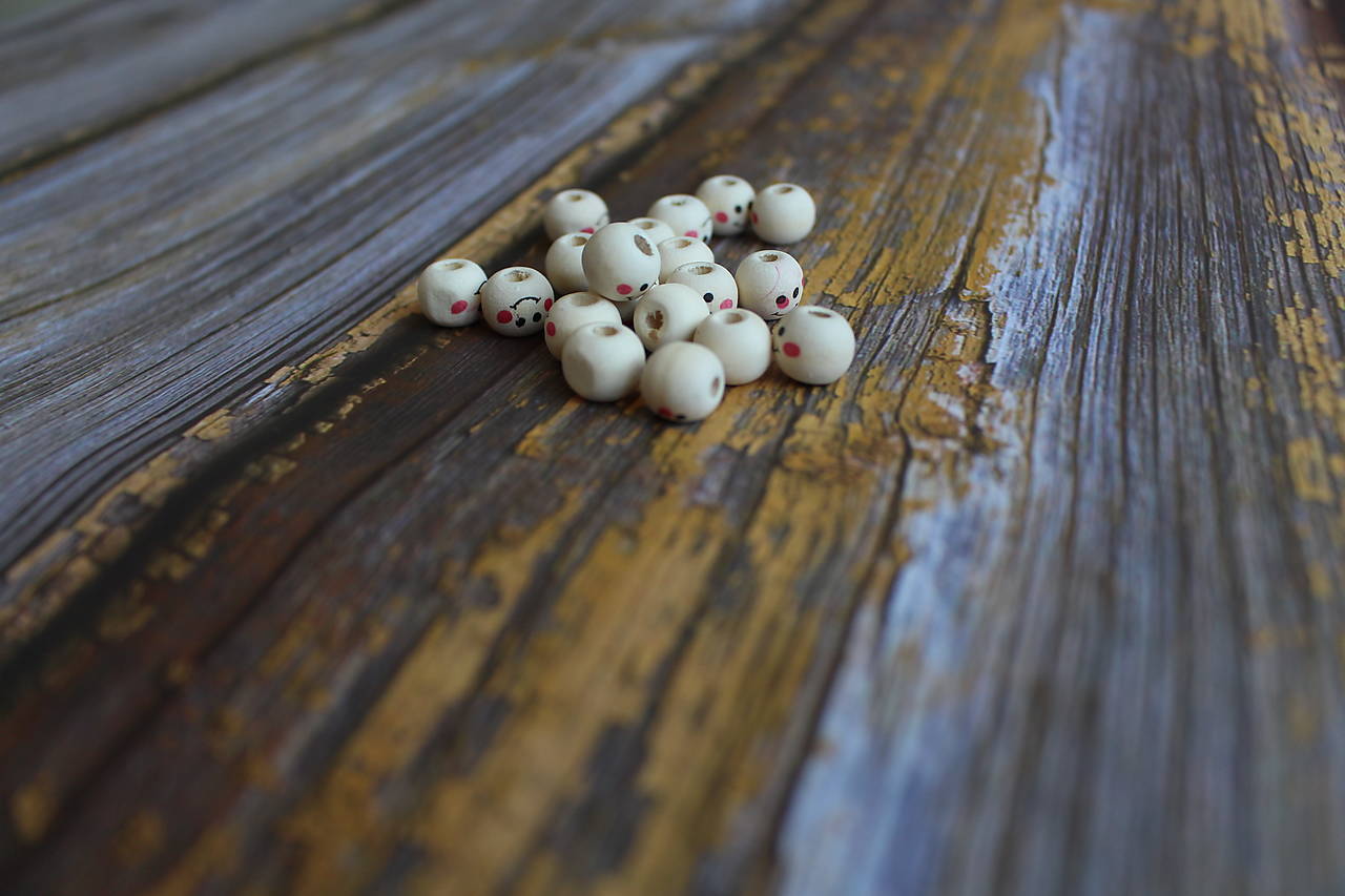 Drevené gorálky s tváričkou