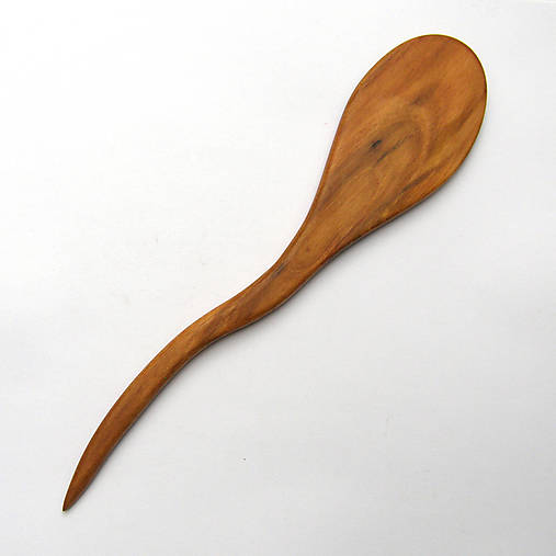 Ozdoby do vlasov - Drevená ihlica do vlasov - slivková - 13635723_