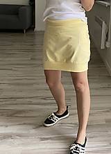 Sukne - Športová sukňa Doris vanilka - 13637048_