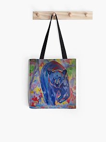Veľké tašky - Taška "Medveď na love" od Floydled - 13643536_