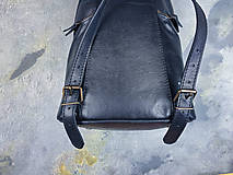 Batohy - Dámsky kožený ruksačik themis - čierny - 13642727_