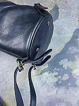 Batohy - Dámsky kožený ruksačik themis - čierny - 13642737_